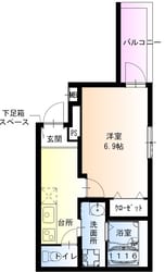 深江橋駅 徒歩5分 3階の物件間取画像